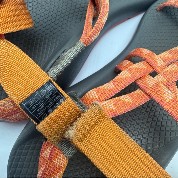 Chaco ZX2 Women’s Sandals Coral Orange Pink Strappy Athletic Hiking Water Size 7 - Picture 7 of 7